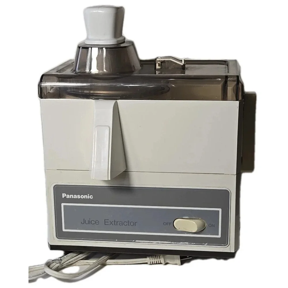 Vintage Panasonic Juicer Juice Extractor MJ-65PR Made In Japan Tested Working